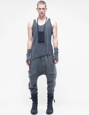VEST RIB GREY
