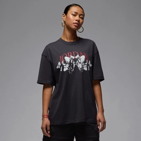 W JORDAN OVERSIZED GRAPHIC SHIRT OFF NOIR