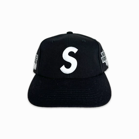 World Famous S Logo 6-Panel Black