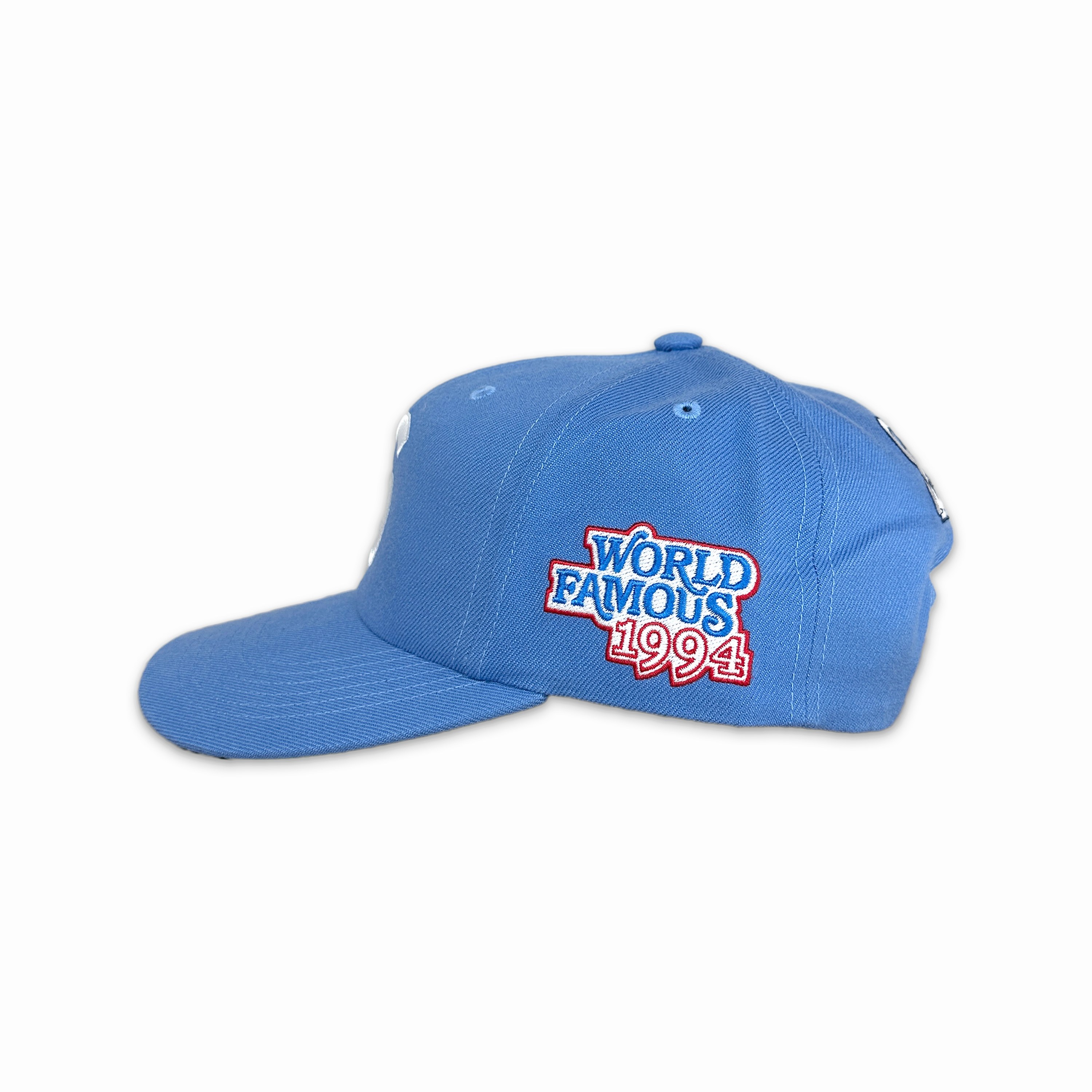 World Famous S Logo 6-Panel Blue
