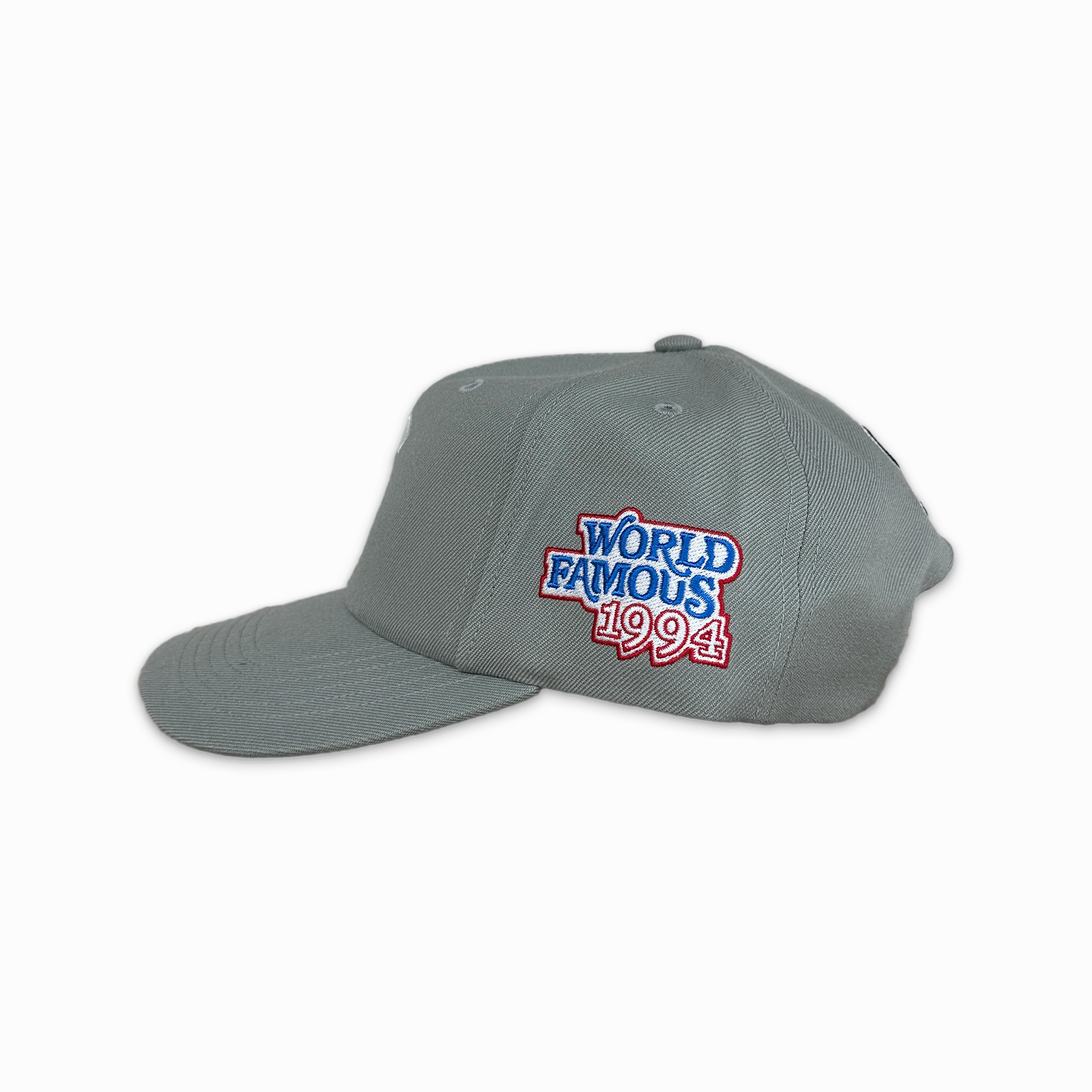 World Famous S Logo 6-Panel Grey