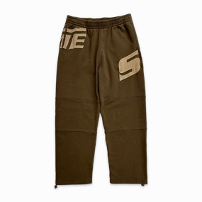 Wrapped Sweatpants Brown