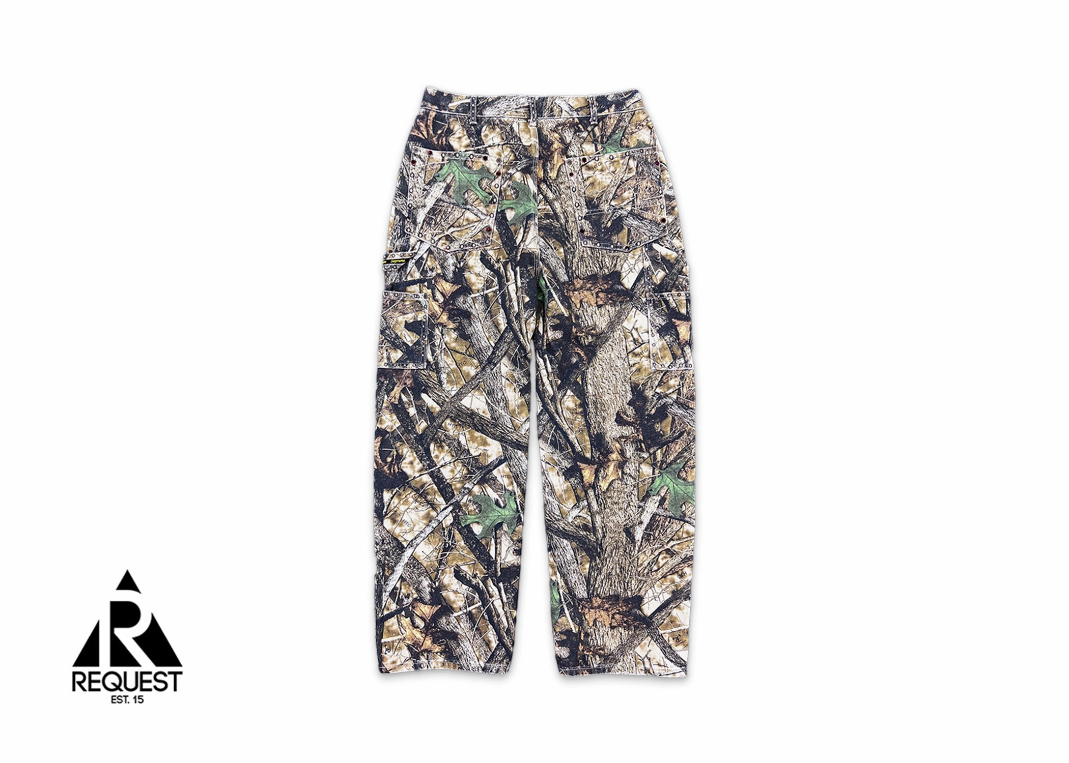 x B.B. Simon Studded Double Knee Painter Pant Camo